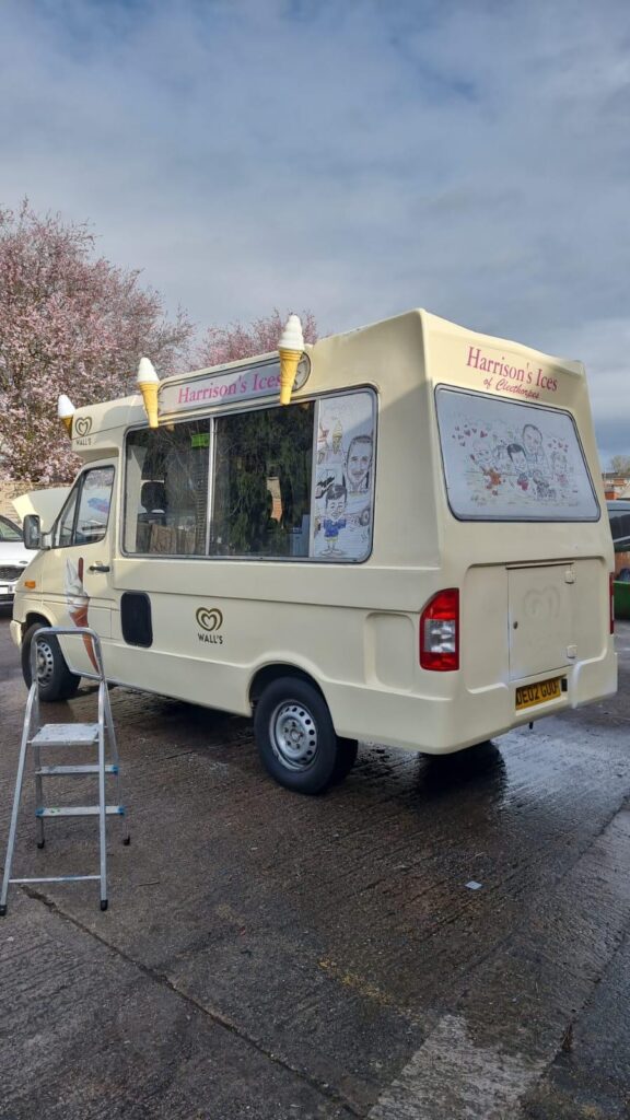 ice cream van hire for events/festivals